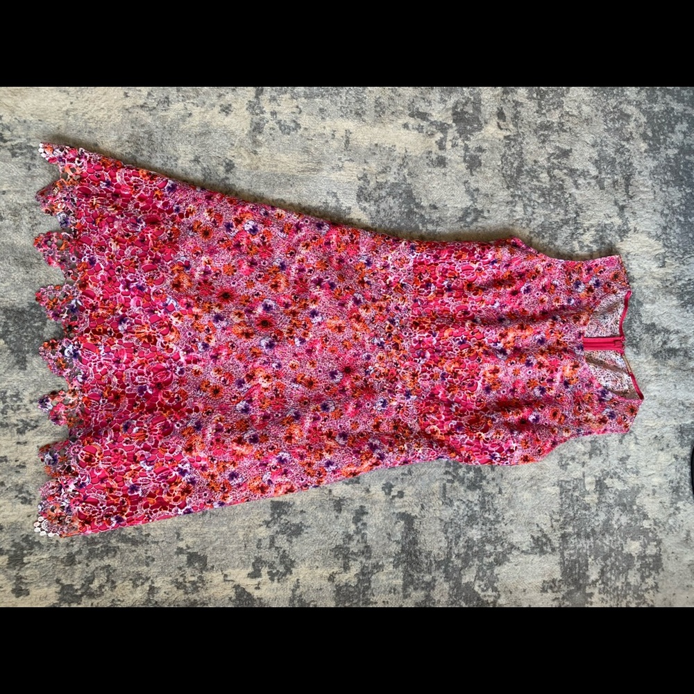 Elie Tahari floral crochet dress - never worn